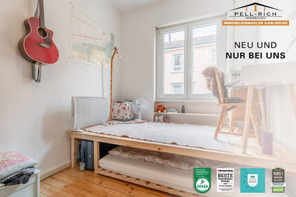 JUWEL: Gepflegte Altbau Eigentumswohnung in zentraler Lage der Südstadt - Karlsruhe