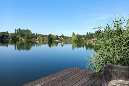 kleines, möbliertes Haus am See in Halbe