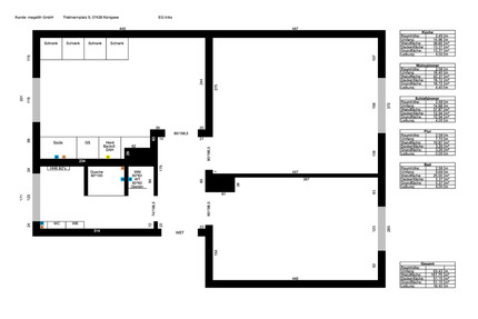 Frisch sanierte 2-Zi-Wohnung in Königsee ab Mai 2026 zu vermieten - Ilmenau