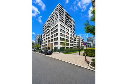 Exklusive 2,5-Zi.-Wohnung mit Balkon, Einbauküche und TG-Stellplatz im Frankfurter Europaviertel - Frankfurt am Main Gallus