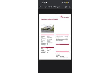 1-Zimmer-Wohnung in Erlangen – Weitergabe! - Buckenhof