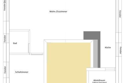 2-Zi. Wohnung ca. 53 m² ab 1.5.2026 zu vermieten - Freisen