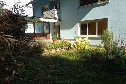 Ihre neue Terrasse: 4-Zi.-ETW m. Garten und separater Gewerbeeinheit in Bestenheid - Wertheim-Bestenheid