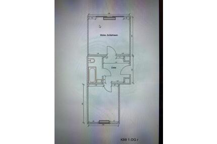 Helle 1-Zimmer-Altbauwohnung in Dortmund-Hombruch zu vermieten