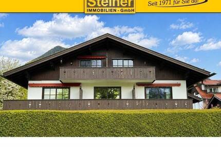 2-Zimmer-Wohnung ca. 60 m², Eck-Balkon, 1. Stock, EBK, Keller, TG-Platz auf Wunsch - Garmisch-Partenkirchen