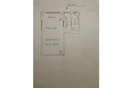 Ruhige Einliegerwohnung 26m² in Breitengüssbach - Breitengüßbach