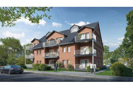 Husum-Danckwerthstraße Wohnung 8: Neubau einer 4-Zimmer Eigentumswohnung im 2. Obergeschoss und DG