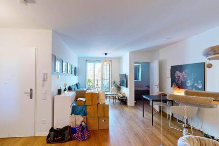 Moderne 2-Zimmer-Neubauwohnung mit hochwertiger EBK und großem BALKON - Hamburg Langenhorn