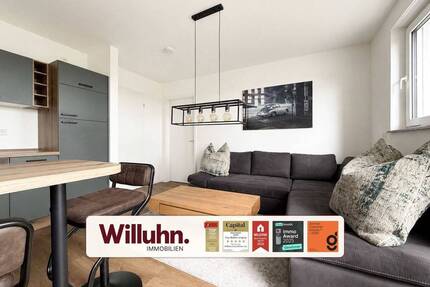 Möblierte 2-Zimmer-Wohnung mit großzügigem Südbalkon - Leipzig Wiederitzsch