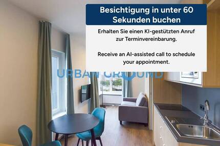 Mietrabatt - Möblierte 2 Zimmer Wohnung, Fitnessraum und Concierge - Mitte - Berlin Moabit