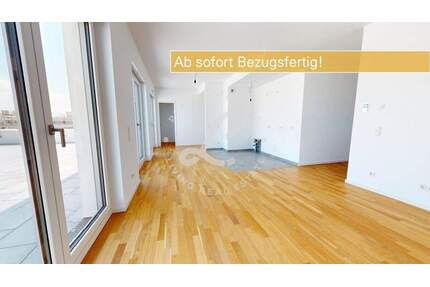 KLEYERS | Großzügige 3-Zimmer-Wohnung mit atemberaubender Dachterrasse! - Frankfurt Gallus