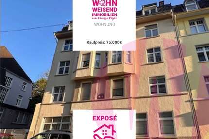 Wohnung zum Kaufen in Wuppertal 75.000,00 € 64 m²