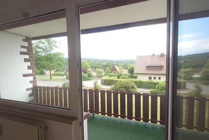 Gepflegte 2 Zimmer Wohnung mit Balkon, großem Garten optional mit Stellplatz - Holzminden