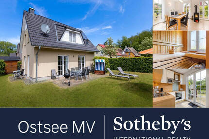 Kleines Raumwunder zum Wohlfühlen! FHS mit 4 Schlafzimmern, Sauna und Kamin - Glowe