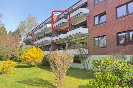 Gepflegte 3-Zimmer-Mietwohnung mit Balkon - Eutin
