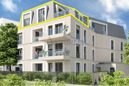 Provisionsfreies Penthouse in Dresden-Cotta mit Loggia & Neubaukomfort