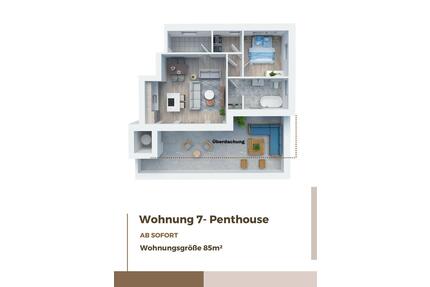 Wohnung zu Vermieten - 895,00&nbsp;EUR Kaltmiete, ca.&nbsp; 85,00&nbsp;m&sup2; in Erfde (PLZ: 24803)