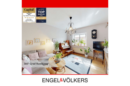 Wohnen im Denkmal: Stilvolle 4-Zimmer-Wohnung mit durchdachtem Grundriss! - Würzburg Frauenland