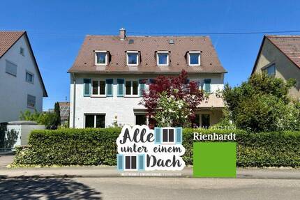 Alle unter einem Dach! Freistehendes Einfamilienhaus in Kornwestheim