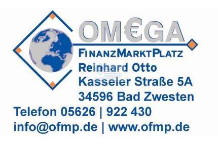 3-Zi Erdgeschoss-Wohnung mit Balkon in gepflegter Wohneinheit - Bad Zwesten