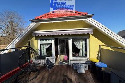 Moderne 4 Zimmerwohnung mit Dachterrasse und Garage in Stralsund zu vermieten