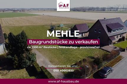 Baulücke in Feldrandlage von Mehle PROVISIONSFREI - Elze