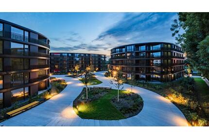Schöner Leben im Marina Garden mit Blick auf die Elbe. - Dresden Neustadt