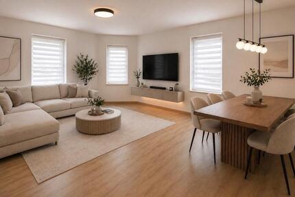 Helle moderne 3-Zi.Whg mit EBK,Stellplatz&Garten - ab sofort frei - Albstadt