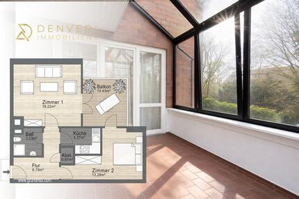 Charmante 2-Zimmer-Wohnung in Diepholz mit Wintergarten!