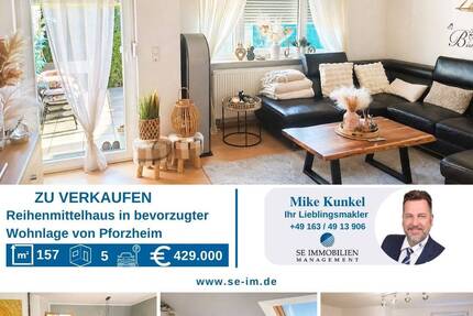 Reihenmittelhaus in bevorzugter Wohnlage - Pforzheim Nordstadt