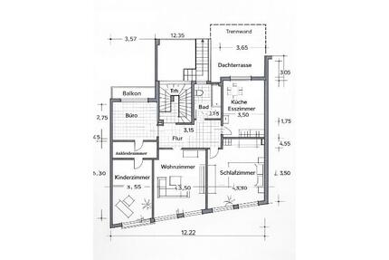 Exklusive Innenstadtwohnung Dachterrasse 115 m²+ Balkon Wohnung - Goch