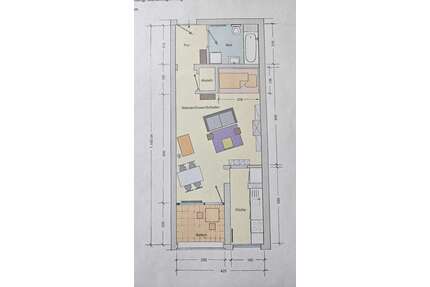 Wohnung zum Mieten in Schwieberdingen 580,00 € 42 m²