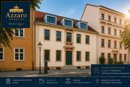 Potsdamer Innenstadt - Denkmal von 1784 mit Balkon | 2 Zimmer | 61,70 m² | kernsaniert