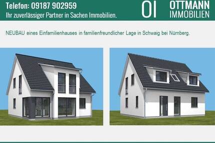 NEUBAU eines modernen Einfamilienhauses im beliebten Schwaig - Schwaig b. Nürnberg