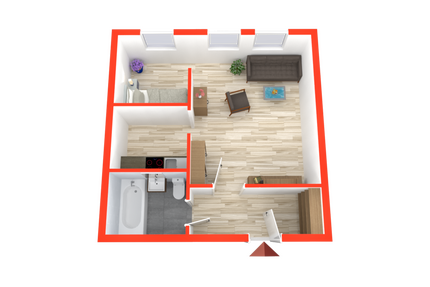Wohnung zum Mieten in Gera 155,62 € 32.42 m²