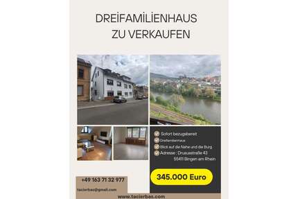 Haus zum Kaufen in Bingen am Rhein 295.000,00 € 163 m²