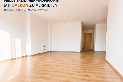 Moderne 3-Zimmer-Neubauwohnung mit Balkon zu vermieten - Giengen an der Brenz Hohenmemmingen