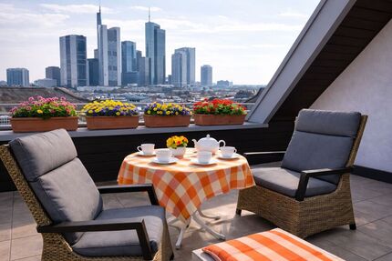Luxuriöse 3-Zimmer Penthouse Wohnung im Westend Frankfurt - Frankfurt am Main