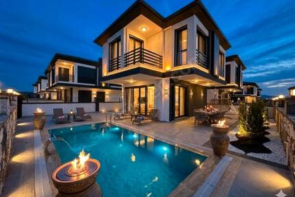 LUXUSVILLA ZU VERKAUFEN, MÖBEL, IN DIDIM, ALS GESCHENK. - Radibor