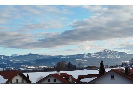 2-Zi. Wohnung südl. Kempten Allgäu, Balkon mit Bergblick, KfW 40 - Buchenberg