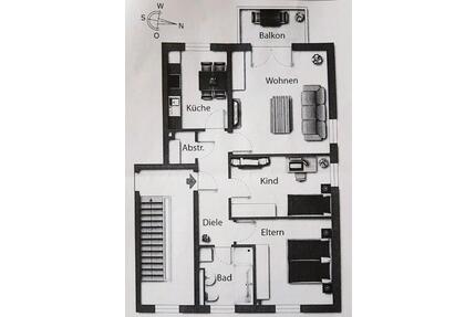 3-Zimmer Wohnung mit viel Platz - Deggendorf