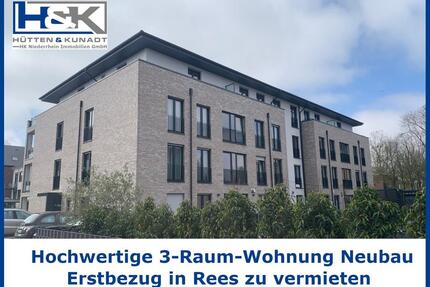 Hochwertige 3 Raumwohnung Neubau Erstbezug in bevorzugter Wohnlag - Rees