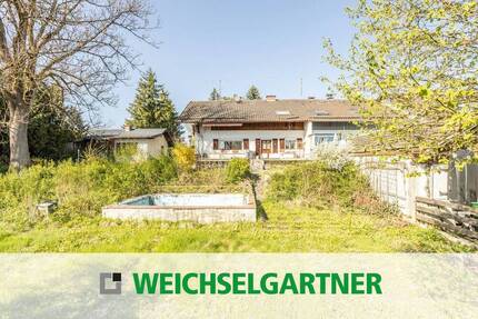 Begehrte Südwest-Hanglage: Grundstück mit Altbestand - ideal für 2 Häuser - Glonn