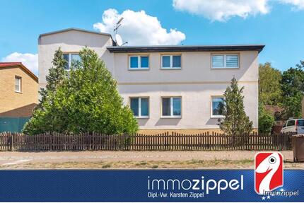 Anlageobjekt in Britz b.Eberswalde: MFH mit 5 Wohnungen, 5 Garagen, voll vermietet, 1.407 m² Grdstck - Chorin