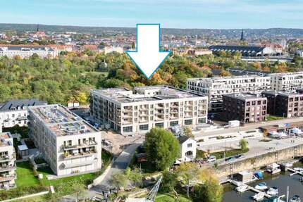 * Erstbezug HafenCity - moderne 3 Raumwohnung mit großer Loggia * - Dresden Leipziger Vorstadt