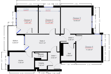 Wohnung zum Mieten in München 600,00 € 12 m²