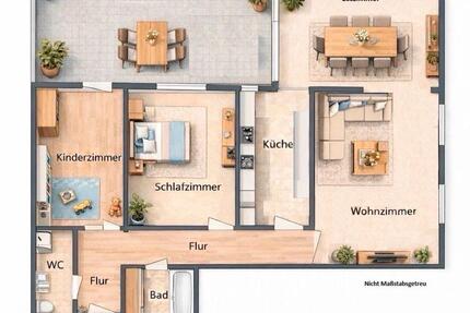 3,5-Zimmer-Terrassenwohnung mit EBK & großer Terrasse - Salzgitter Ortschaft Südost