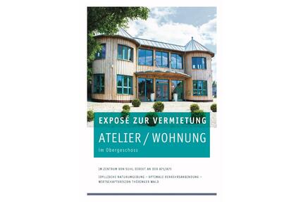 Atelier Wohnung im Zentrum von Suhl direkt an der A71A73