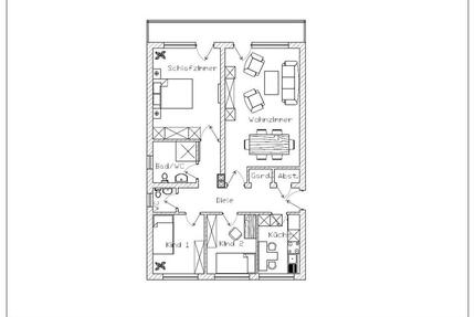4 ZKB - 85 qm - Südbalkon - Gäste-WC - Hermeskeil