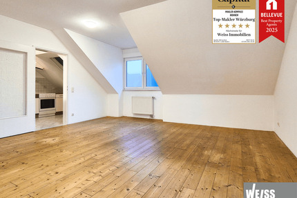 Charmante 2-Zimmer Wohnung mit Nutzfläche im DG in Esselbach